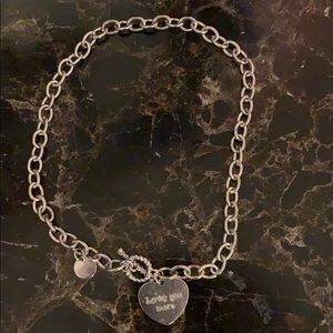“I love you more “ necklace